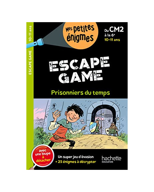Escape game du CM2 à la 6e - Cahier de vacances 2023