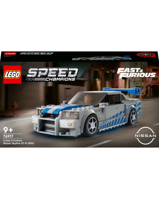 Nissan Skyline GT-R (R34) 2 Fast 2 Furious Speed Champions