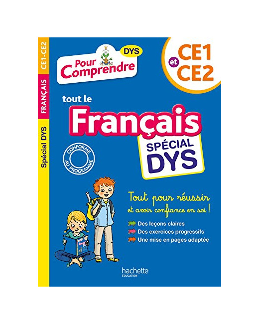 Pour Comprendre Français CE1-CE2 - Spécial DYS (dyslexie) et difficultés d'apprentissage