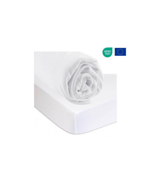 Drap housse 140x190 bambou + alèse bambou imperméable