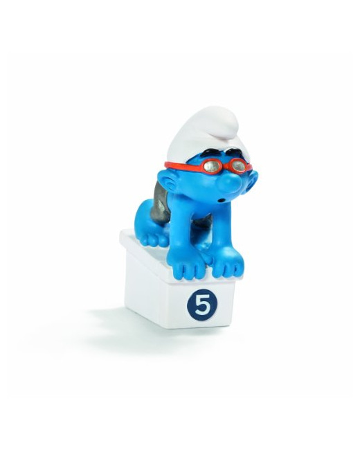 Figurine Schtroumpf nageur