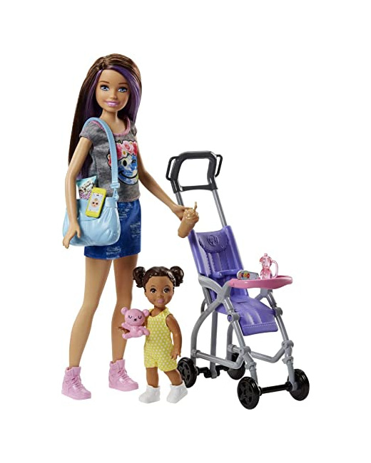 Barbie Skipper Babysitters - baby-sitter et poussette