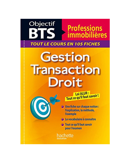 Fiches Objectif BTS Professions immobilières