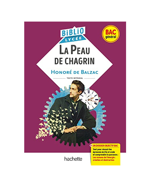 Bibliolycée - La Peau de chagrin, Balzac (BAC 1re générale) - BAC 2024: Parcours : Les romans de l'énergie : création et destruction