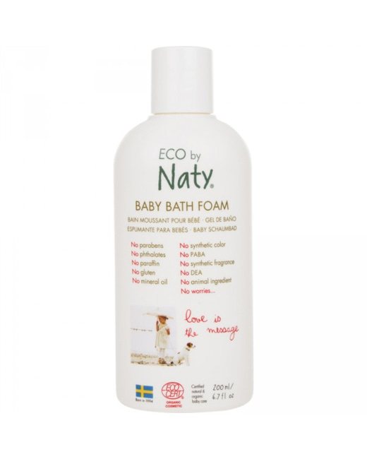 Baby bath foam eco