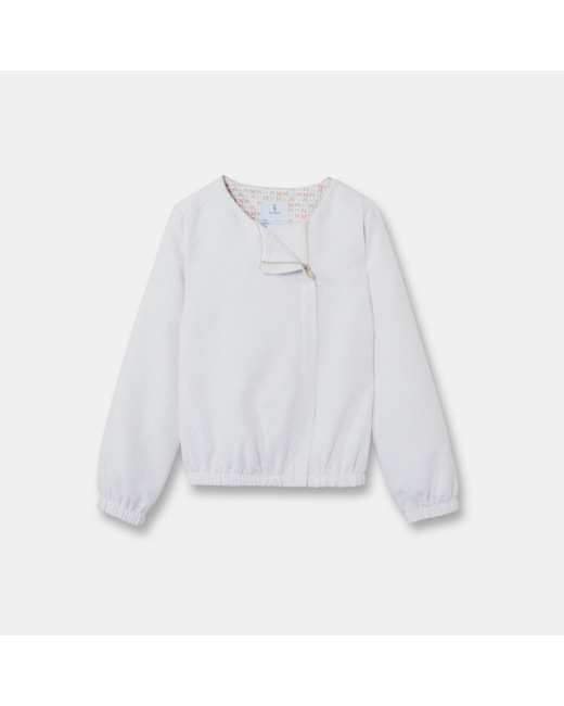 Blouson irisé beige fille