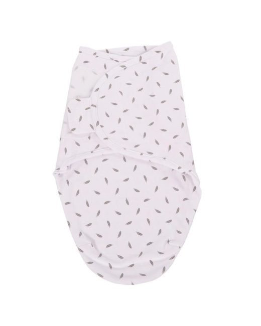 B-couverture emmaillotage Plumes