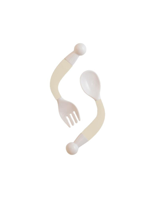 Cuillère et fourchette orientables