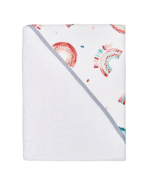 Cape de bain en bambou, RAINBOW