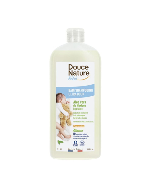 Bain Shampoing Bébé Ultra Doux - Aloe Vera