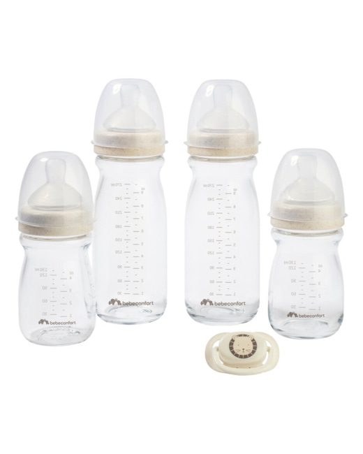 Kit de biberons en verre Physio Air Care