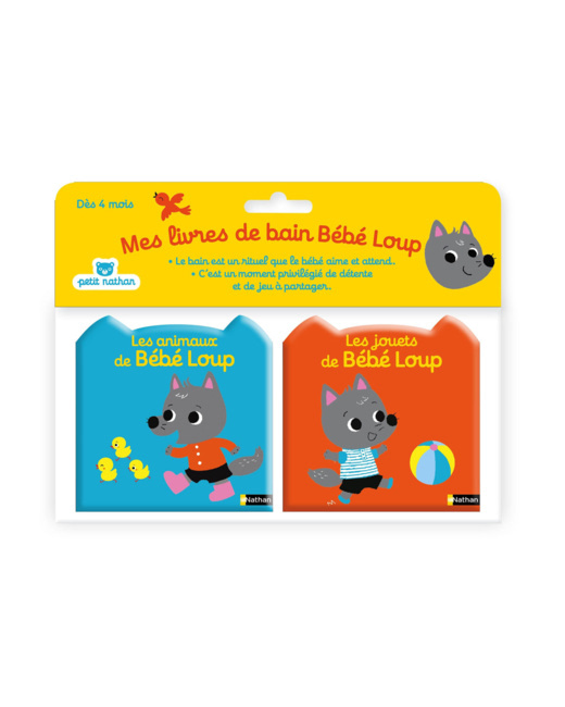 Mes premiers livres de bain - Bébé loup
