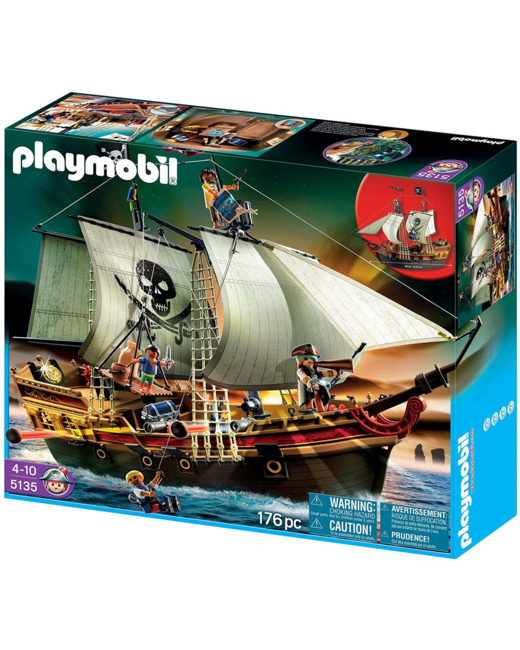Playmobil City Life : Jouet de terrain de jeu pour pirates