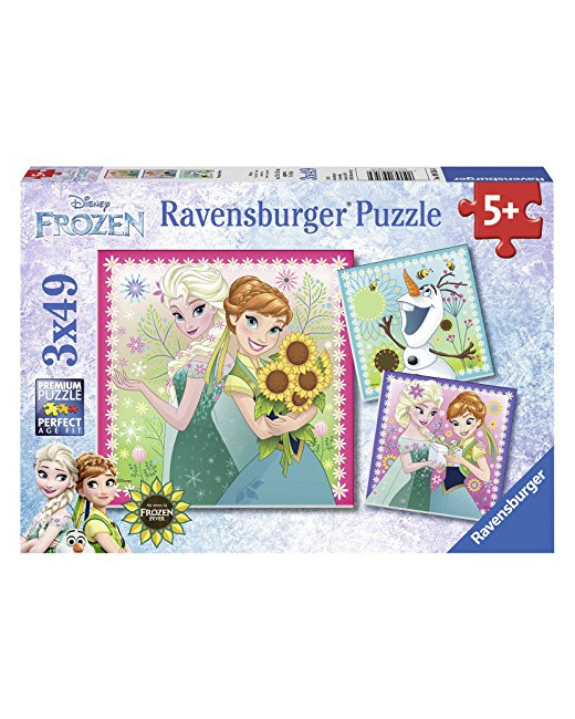Puzzle - La reine des neiges - 3x49 pièces