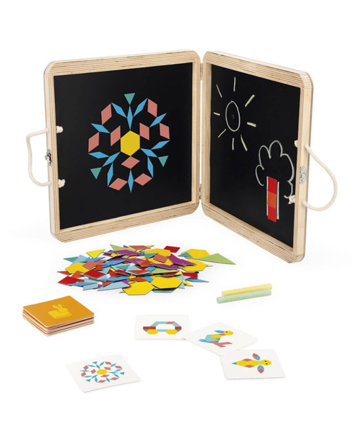 Puzzle magnétique Géométrique