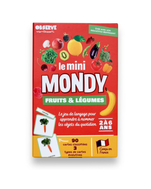 Coffret Mini Mondy Fruits et légumes