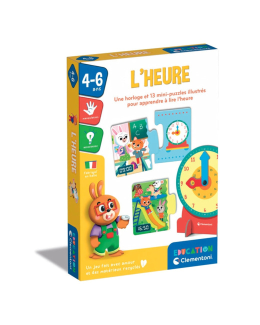 Jeu éducatif L'heure