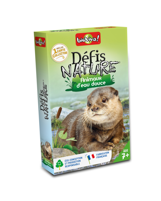 Jeu éducatif Défis Nature - Animaux d'eau douce