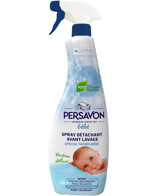 Spray détachant avant lavage - Spécial taches bébé