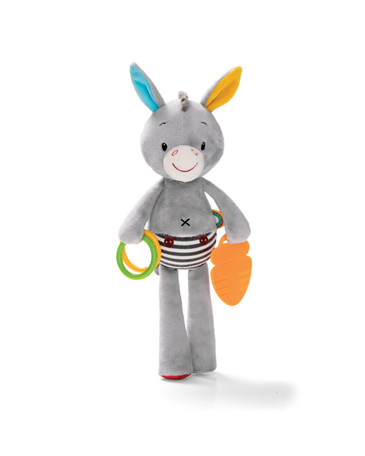 Doudou longues jambes l'âne Titus