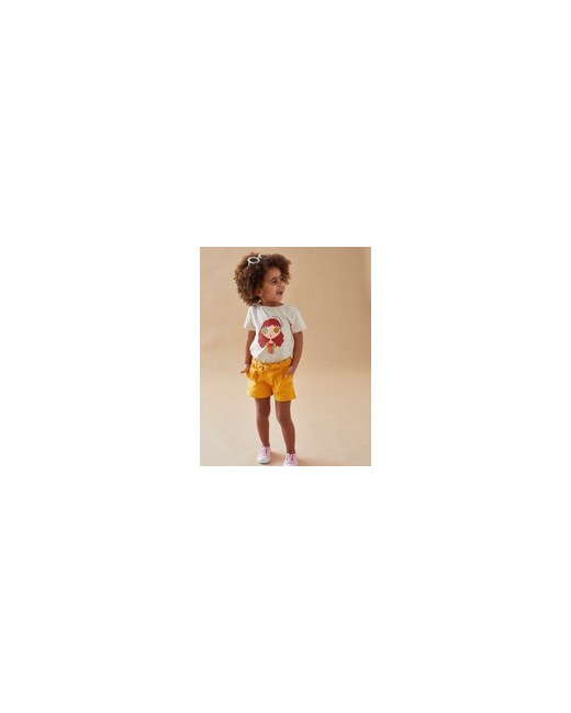 Short en crêpe de coton