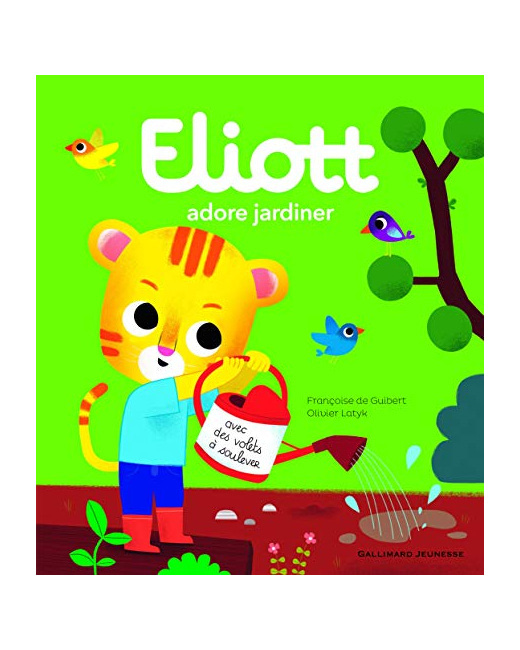 Livre Eliott Adore Jardiner