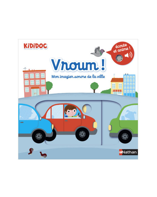Livre Vroum ! Imagier sonore de la ville kididoc