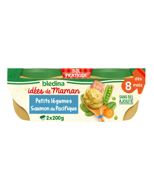 Petits Pots - Idée de Maman Petits légumes et saumon du Pacifique
