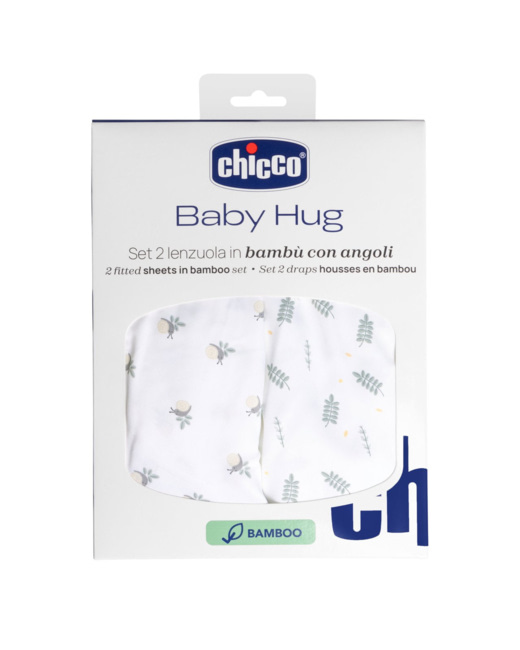 Set 2 Draps En Bambou pour Baby Hug