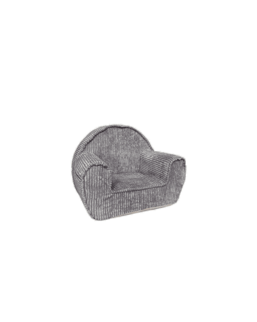 Fauteuil en velours côtelé