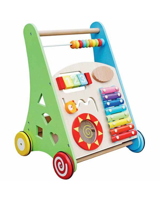 Pousseur trotteur en bois discount