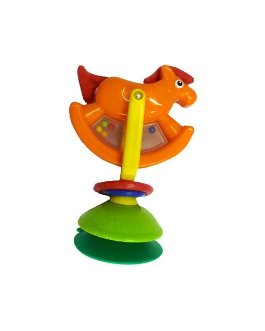 Hochet ventouse cheval à bascule