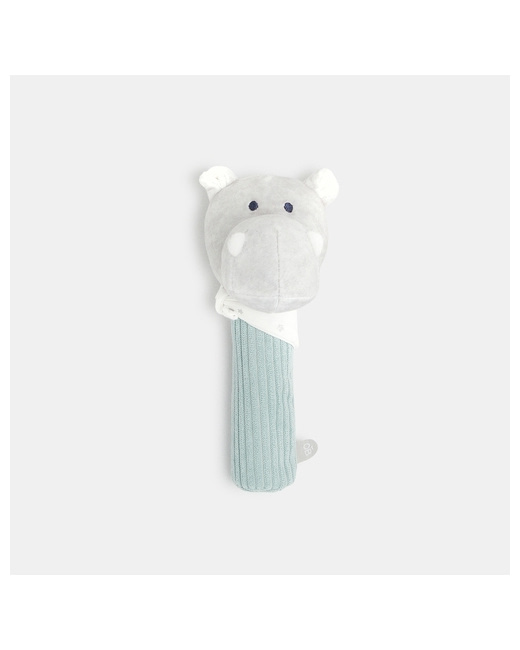 Peluche hochet hippo