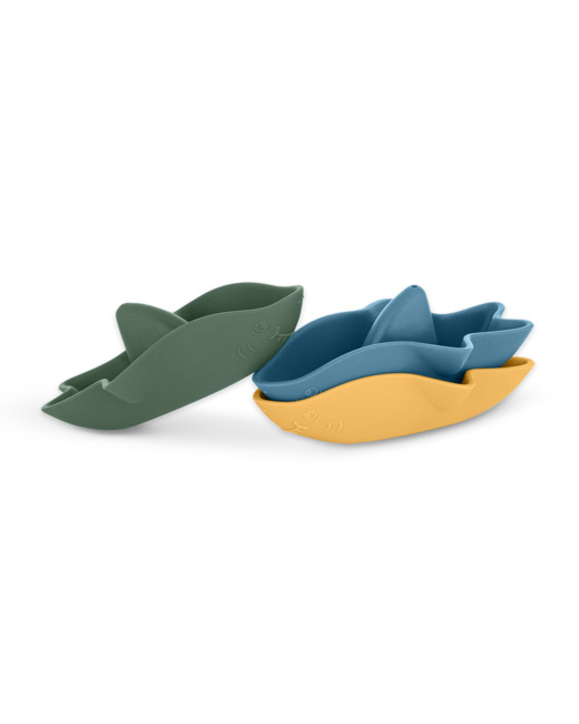 Jouets de Bain en Silicone Sharks 6m+