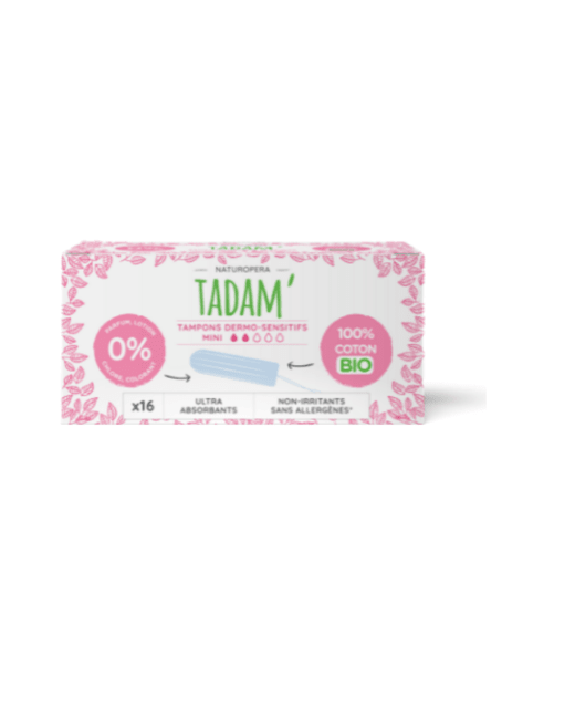 Tampons Coton Bio Mini Tadam'