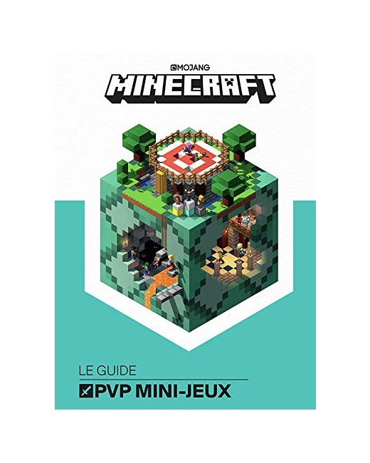 Livre Minecraft, Le Guide Officiel Des Pvp Mini-Jeux