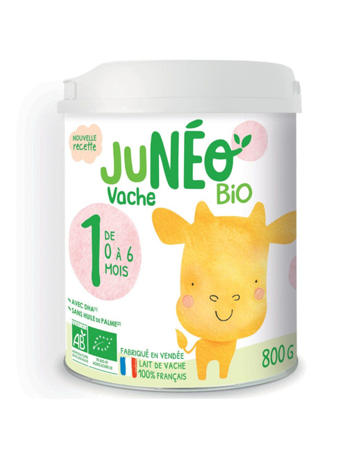 Lait de Vache Bio 1er Age