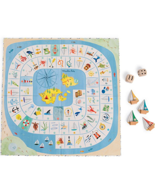 Jeu de l'oie de l'explorateur Le Jardin du Moulin