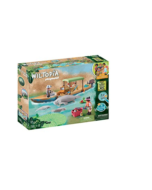 Playmobil Wiltopia - Pirogue et lamantins