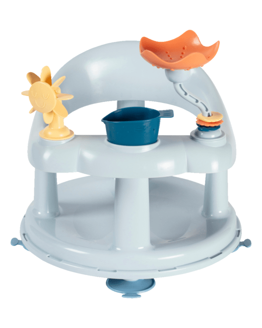 Siège de bain pivotant ludique