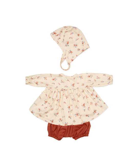 Ensemble de vêtements et bonnet pour poupée