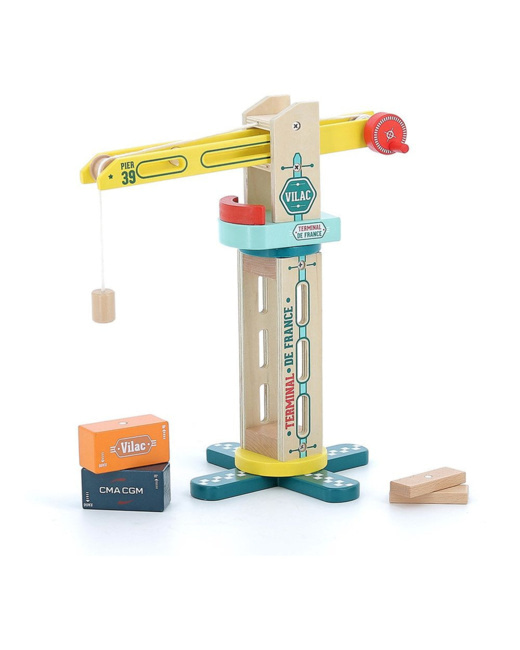 Grue en bois de docker