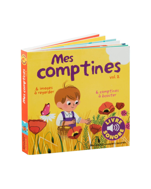 Livre Mes comptines Vol. 2