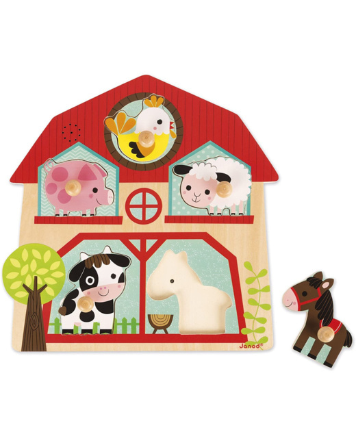 Puzzle sonore Les Copains de la Ferme