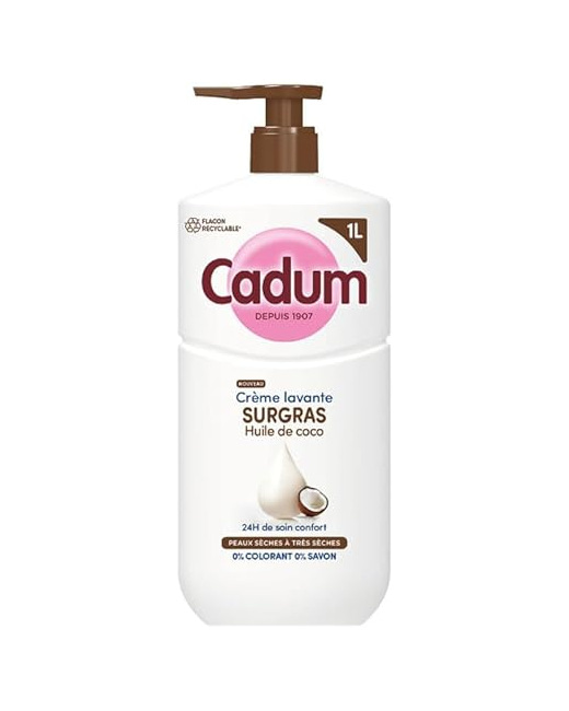 Crème douche à l'huile de coco