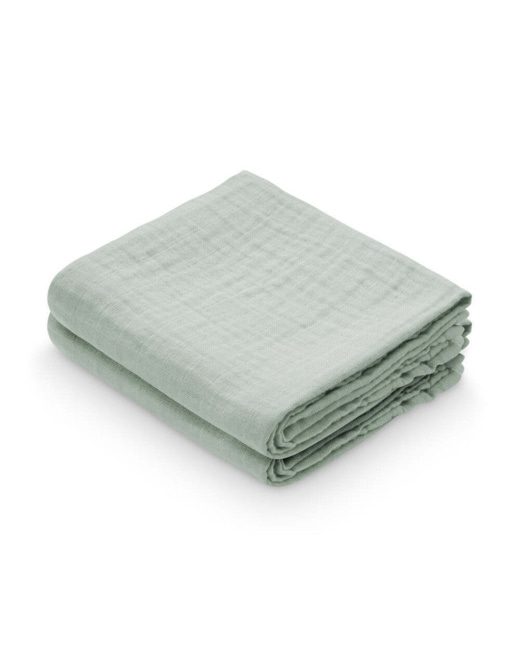 Langes en mousseline, set de 2 - GOTS