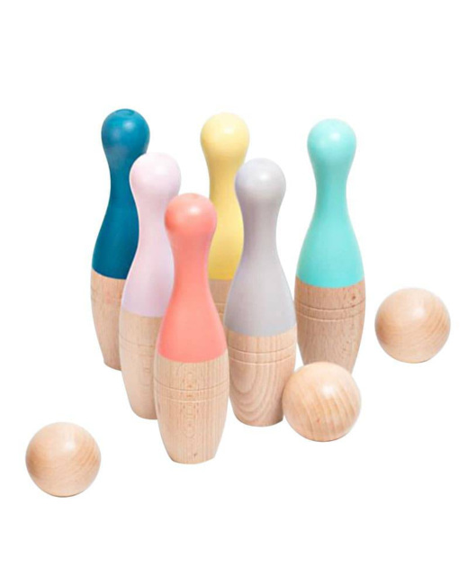 Jeu de quilles en bois