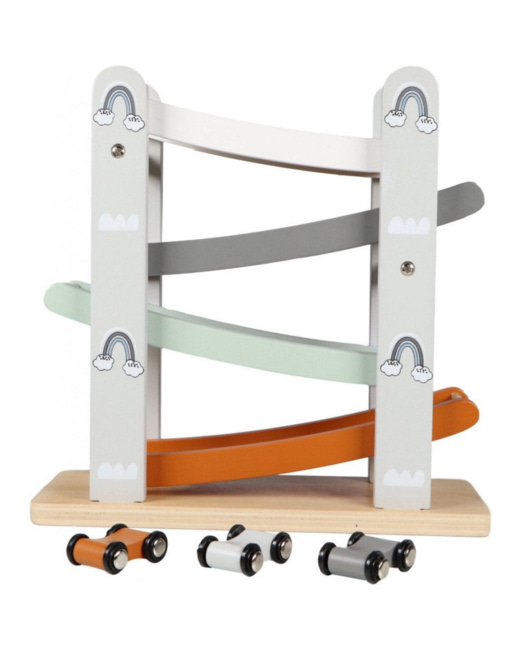 Rampe de course en bois