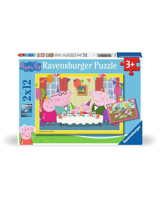 Puzzle L'heure de la fête avec Peppa - de 3 ans