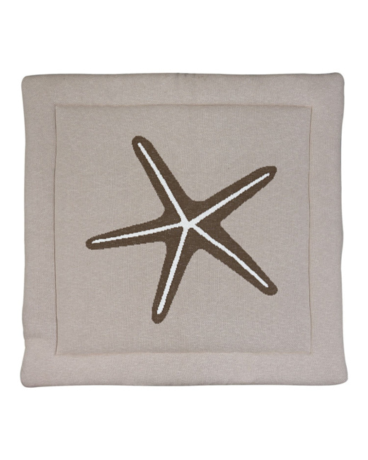 Tapis de jeu tricot Etoile de mer